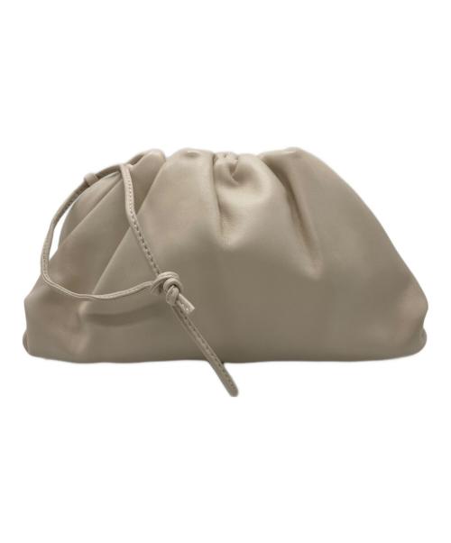 BOTTEGA VENETA（ボッテガベネタ）BOTTEGA VENETA (ボッテガベネタ) ミニザポーチ アイボリーの古着・服飾アイテム