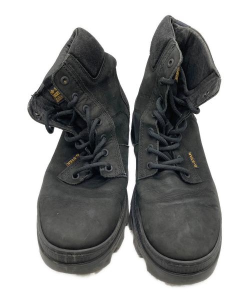 G-STAR RAW（ジースターロゥ）G-STAR RAW (ジースターロゥ) レースアップブーツ ブラック サイズ:28cmの古着・服飾アイテム