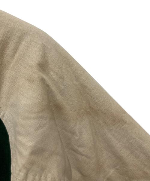 Champion（チャンピオン）Champion (チャンピオン) スタジャン グリーン×ベージュ サイズ:XXLの古着・服飾アイテム