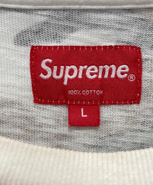 SUPREME（シュプリーム）SUPREME (シュプリーム) Camo Pocket Tee ホワイト×ブラウン サイズ:Lの古着・服飾アイテム