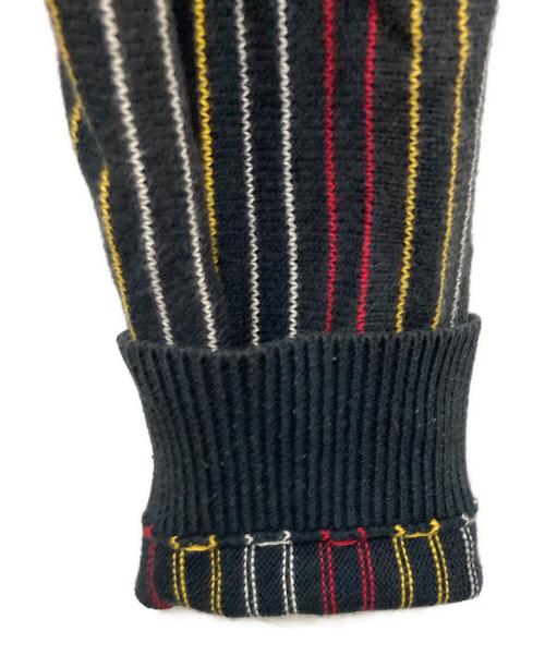 stussy（ステューシー）stussy (ステューシー) マルチストライプカーディガン マルチカラー サイズ:Lの古着・服飾アイテム