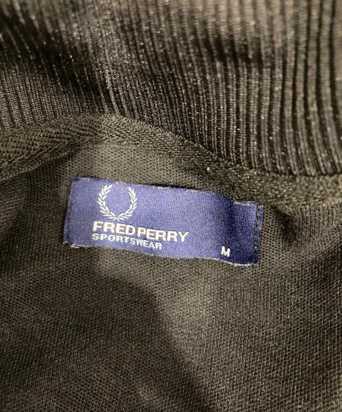 FRED PERRY（フレッドペリー）FRED PERRY (フレッドペリー) アーガイルトラックジャケット ブラック サイズ:Mの古着・服飾アイテム