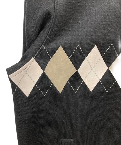 FRED PERRY（フレッドペリー）FRED PERRY (フレッドペリー) アーガイルトラックジャケット ブラック サイズ:Mの古着・服飾アイテム