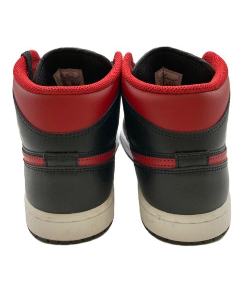 NIKE（ナイキ）NIKE (ナイキ) AIR JORDAN 1 MID レッド サイズ:25.5cmの古着・服飾アイテム