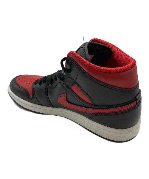 NIKE（ナイキ）NIKE (ナイキ) AIR JORDAN 1 MID レッド サイズ:25.5cmの古着・服飾アイテム