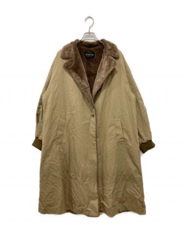 中古・古着通販】mizuiro-ind (ミズイロインド) バックボアコート