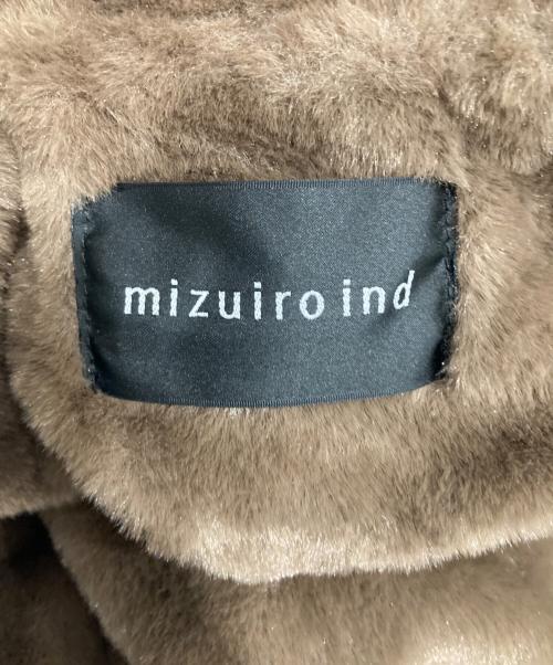 mizuiro-ind（ミズイロインド）mizuiro-ind (ミズイロインド) バックボアコート ベージュ サイズ:下記参照の古着・服飾アイテム