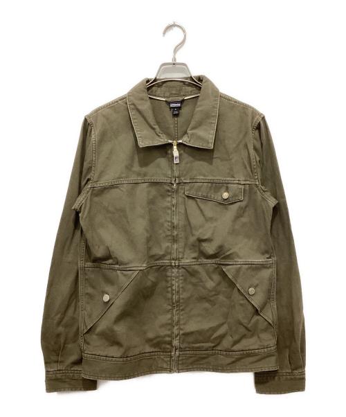 Patagonia（パタゴニア）Patagonia (パタゴニア) clean color jacket カーキ サイズ:Sの古着・服飾アイテム