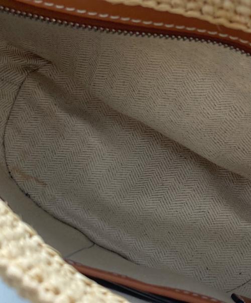 LOEWE（ロエベ）LOEWE (ロエベ) スリットポシェットバッグ ベージュの古着・服飾アイテム