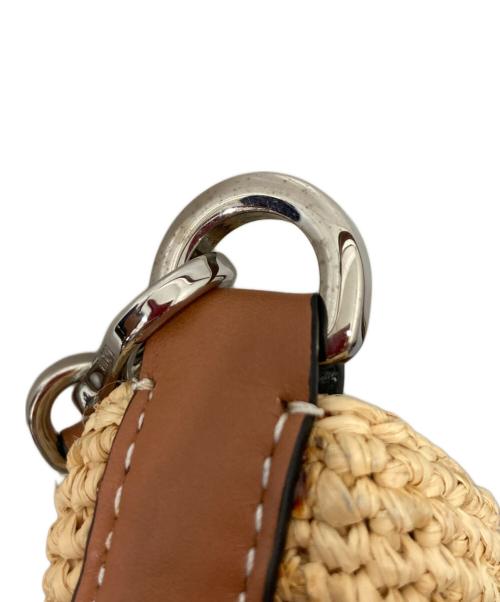 LOEWE（ロエベ）LOEWE (ロエベ) スリットポシェットバッグ ベージュの古着・服飾アイテム