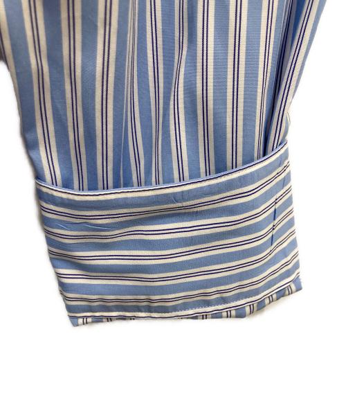 THOMAS MASON（トーマスメイソン）THOMAS MASON (トーマスメイソン) edition (エディション) トーマスメイソンレギュラーシャツ ブルー サイズ:Sの古着・服飾アイテム