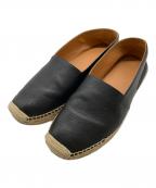 TOMORROW LANDトゥモローランド）の古着「スリッポン」｜ブラック