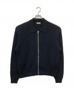 BEAUTY&YOUTHビューティーアンドユース）の古着「ドロップ アゼ ポロ ジップ ジャケット」｜ブラック