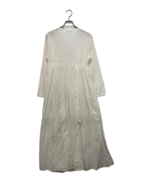 ne quittez pas（ヌキテパ）ne quittez pas (ヌキテパ) へムラミックスカシュクールガウン ホワイト サイズ:不明の古着・服飾アイテム