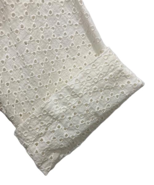 ne quittez pas（ヌキテパ）ne quittez pas (ヌキテパ) へムラミックスカシュクールガウン ホワイト サイズ:不明の古着・服飾アイテム