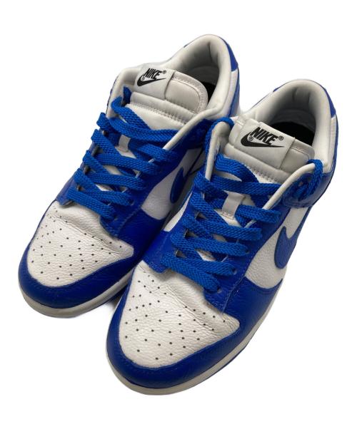 NIKE（ナイキ）NIKE (ナイキ) BY YOU DUNK LOW ブルー×ホワイト サイズ:25.5の古着・服飾アイテム