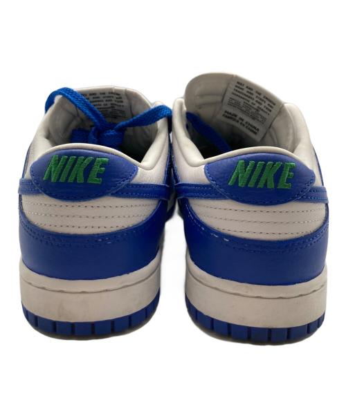 NIKE（ナイキ）NIKE (ナイキ) BY YOU DUNK LOW ブルー×ホワイト サイズ:25.5の古着・服飾アイテム