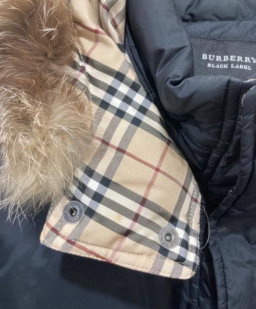 BURBERRY BLACK LABEL（バーバリーブラックレーベル）BURBERRY BLACK LABEL (バーバリーブラックレーベル) ダウンジャケット ブラック サイズ:Mの古着・服飾アイテム