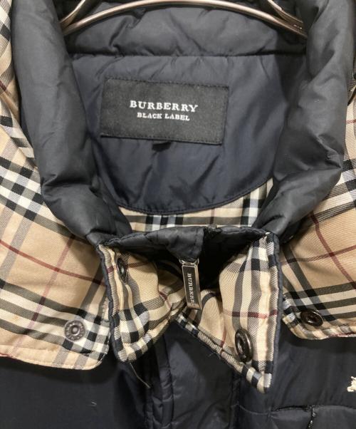 BURBERRY BLACK LABEL（バーバリーブラックレーベル）BURBERRY BLACK LABEL (バーバリーブラックレーベル) ダウンジャケット ブラック サイズ:Mの古着・服飾アイテム