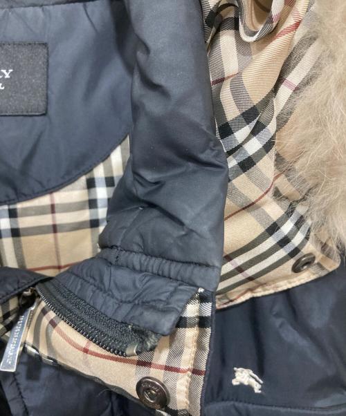 BURBERRY BLACK LABEL（バーバリーブラックレーベル）BURBERRY BLACK LABEL (バーバリーブラックレーベル) ダウンジャケット ブラック サイズ:Mの古着・服飾アイテム