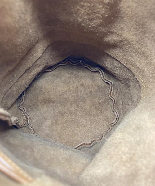 arts&crafts（アーツアンドクラフツ）arts&crafts (アーツアンドクラフツ) 巾着ドローストロングポーチ ベージュの古着・服飾アイテム