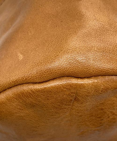 arts&crafts（アーツアンドクラフツ）arts&crafts (アーツアンドクラフツ) 巾着ドローストロングポーチ ベージュの古着・服飾アイテム