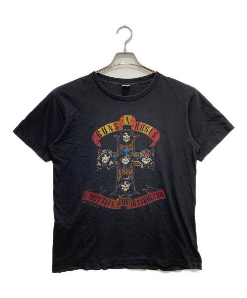 Louis（ルイス）Louis (ルイス) プリントTシャツ ブラック サイズ:Lの古着・服飾アイテム