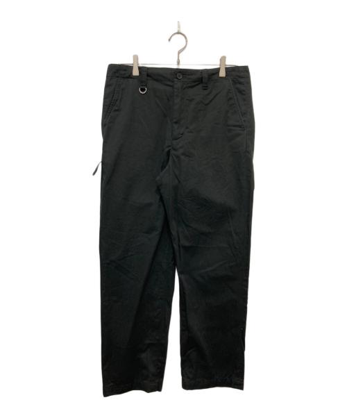 uniform experiment（ユニフォームエクスペリメント）uniform experiment (ユニフォームエクスペリメント) SIDE POCKET TAPERED PANTS ブラック サイズ:2の古着・服飾アイテム