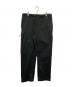 uniform experiment（ユニフォームエクスペリメント）の古着「SIDE POCKET TAPERED PANTS」｜ブラック