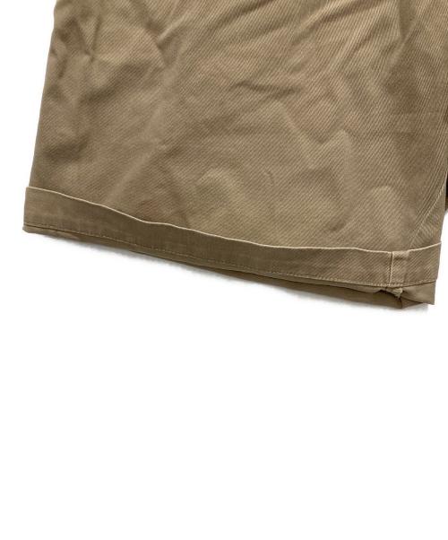 stussy（ステューシー）stussy (ステューシー) サイドラインハーフパンツ/OLDSTUSSY/紺タグ ベージュ サイズ:Mの古着・服飾アイテム