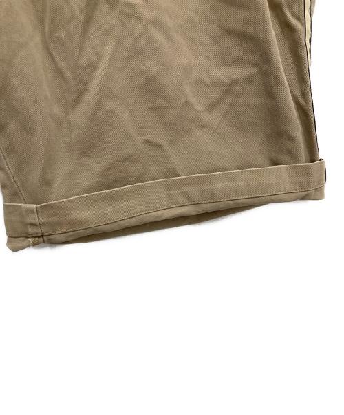 stussy（ステューシー）stussy (ステューシー) サイドラインハーフパンツ/OLDSTUSSY/紺タグ ベージュ サイズ:Mの古着・服飾アイテム