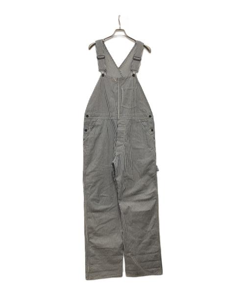 BURGUS PLUS（バーガスプラス）BURGUS PLUS (バーガスプラス) Hickory Stripe Bib Overall インディゴ サイズ:36の古着・服飾アイテム