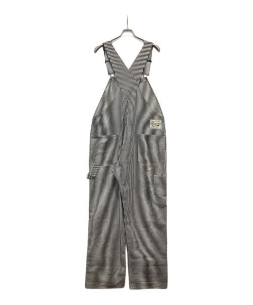 BURGUS PLUS（バーガスプラス）BURGUS PLUS (バーガスプラス) Hickory Stripe Bib Overall インディゴ サイズ:36の古着・服飾アイテム
