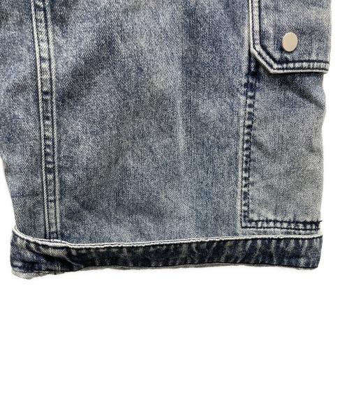 MAISON SPECIAL（メゾンスペシャル）MAISON SPECIAL (メゾンスペシャル) Big Pocket 2WAY Buggy Denim Cargo Pants インディゴの古着・服飾アイテム