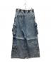 MAISON SPECIAL (メゾンスペシャル) Big Pocket 2WAY Buggy Denim Cargo Pants インディゴ：13000円