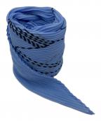 me ISSEY MIYAKEミーイッセイ ミヤケ）の古着「プリーツスカーフ」｜スカイブルー