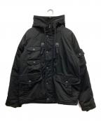 AVIREXアヴィレックス）の古着「P.D.W. FLIGHT JACKET N-3B MODIFIED」｜ブラック