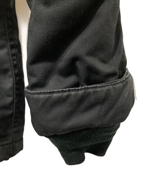 AVIREX（アヴィレックス）AVIREX (アヴィレックス) P.D.W. FLIGHT JACKET N-3B MODIFIED ブラック サイズ:Lの古着・服飾アイテム