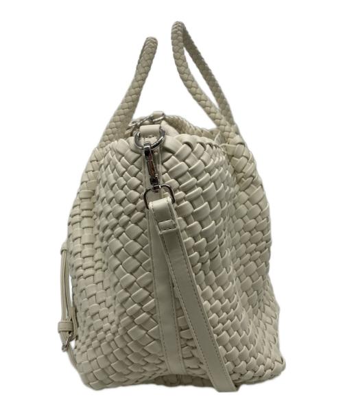 DIANA（ダイアナ）DIANA (ダイアナ) イントレチャートメッシュBAG ホワイトの古着・服飾アイテム