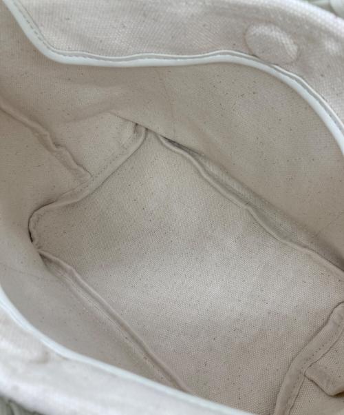 DIANA（ダイアナ）DIANA (ダイアナ) イントレチャートメッシュBAG ホワイトの古着・服飾アイテム