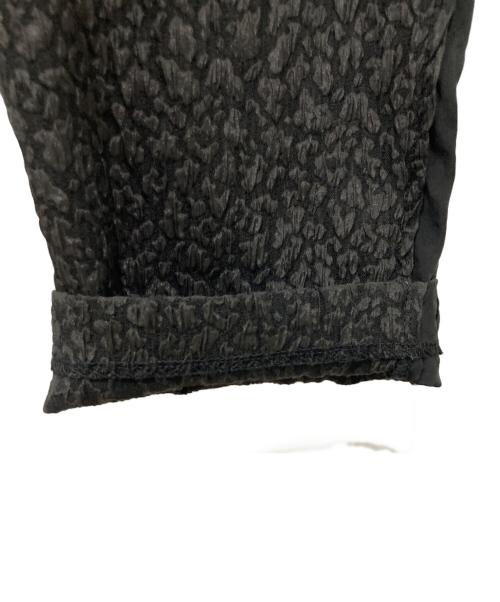 machatt（マチャット）machatt (マチャット) カットジャガードイージーパンツ ブラック サイズ:freeの古着・服飾アイテム