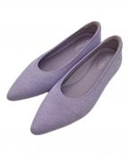 VIVAIAビバイア）の古着「ニットパンプス」｜パープル