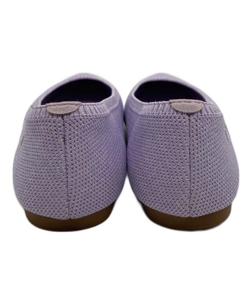 VIVAIA（ビバイア）VIVAIA (ビバイア) ニットパンプス パープル サイズ:38の古着・服飾アイテム