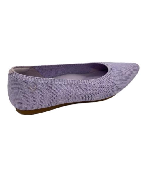VIVAIA（ビバイア）VIVAIA (ビバイア) ニットパンプス パープル サイズ:38の古着・服飾アイテム