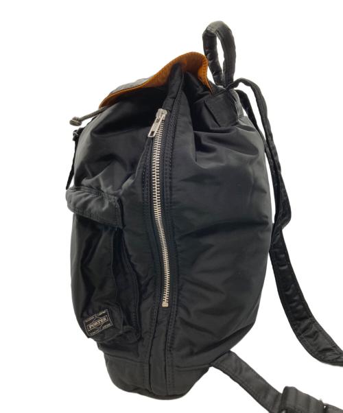PORTER（ポーター）PORTER (ポーター) TANKER RUCKSACK ブラックの古着・服飾アイテム