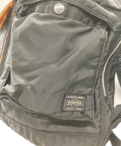 PORTER（ポーター）PORTER (ポーター) TANKER RUCKSACK ブラックの古着・服飾アイテム