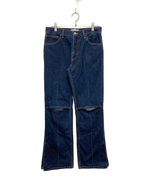 jieda（ジエダ）jieda (ジエダ) SLIT DENIM PANTS インディゴ サイズ:1の古着・服飾アイテム