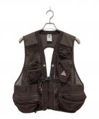 NIKE ACGナイキエーシージー）の古着「BUTTLES VEST」｜ブラウン