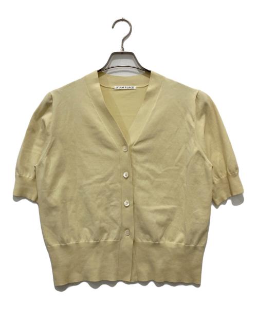 RIAM-PLAGE（リアムプラージュ）RIAM-PLAGE (リアムプラージュ) Plage R'IAM WRAP カーディガン イエロー サイズ:下記参照の古着・服飾アイテム