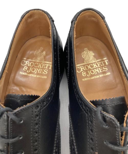 Crockett & Jones（クロケット＆ジョーンズ）Crockett & Jones (クロケット＆ジョーンズ) ウィングチップシューズ ブラック サイズ:8の古着・服飾アイテム